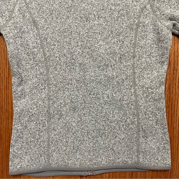 Patagonia Better Sweater Fleece Full Zip Jacket in Birch Grey White size M - Picture 12 of 16